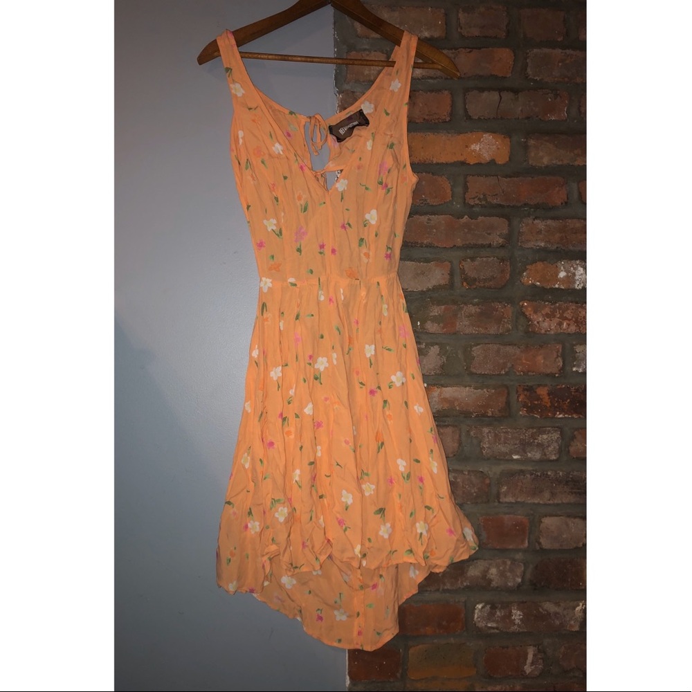 Reformation Open Back High-Low Dress